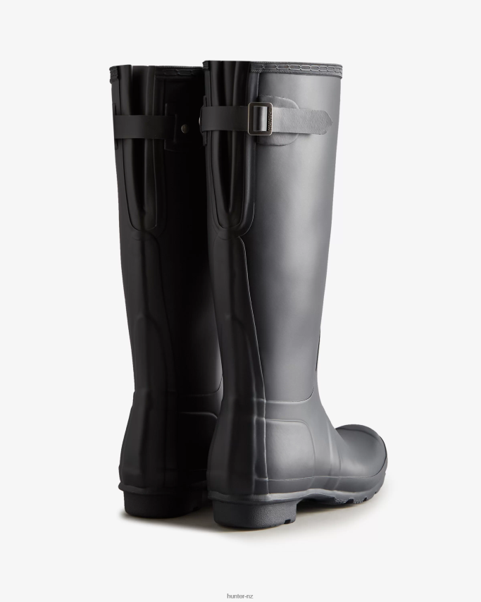 JP0D4D188 Tall Back Adjustable Rain Boots Hunter Women