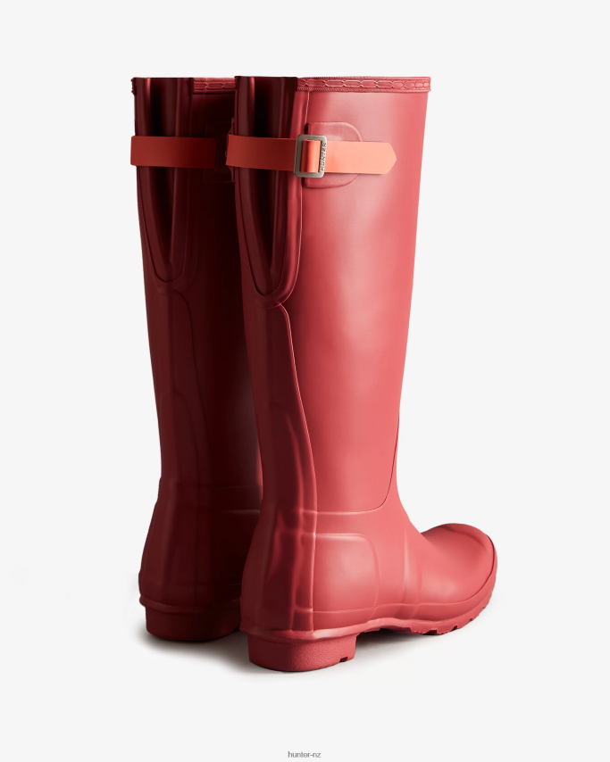 JP0D4D190 Tall Back Adjustable Rain Boots Hunter Women