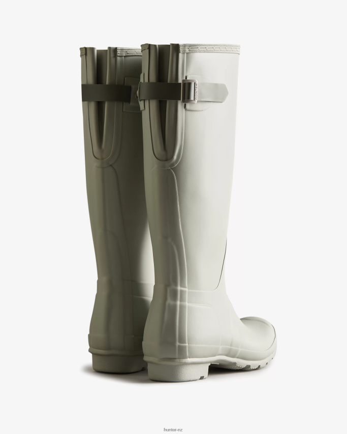 JP0D4D191 Tall Back Adjustable Rain Boots Hunter Women