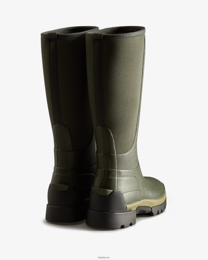 JP0D4D193 Balmoral Field Hybrid Tall Rain Boots Hunter Women