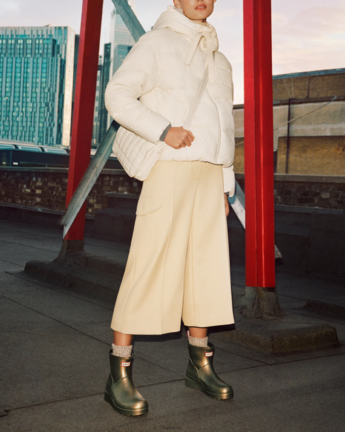 JP0D4D213 Play Short Pearlized Rain Boots Hunter Women