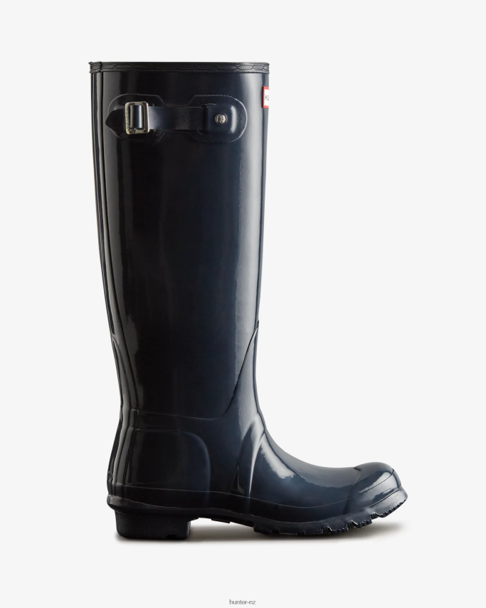 JP0D4D222 Original Tall Gloss Rain Boots Hunter Women