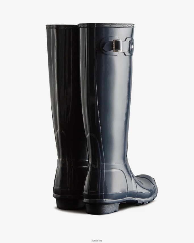 JP0D4D222 Original Tall Gloss Rain Boots Hunter Women