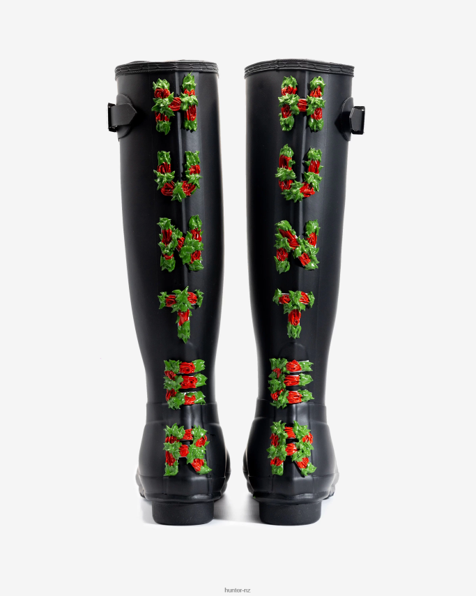 JP0D4D230 CLUB BUM Backstrap Tall Rain Boots Hunter Women