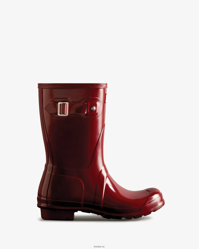 JP0D4D305 Original Short Gloss Rain Boots Hunter Women