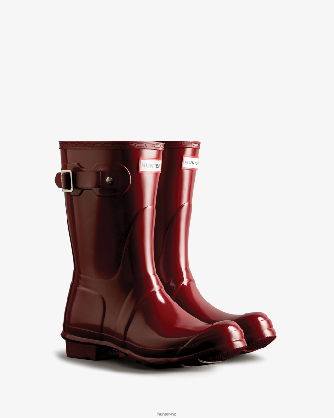 JP0D4D305 Original Short Gloss Rain Boots Hunter Women