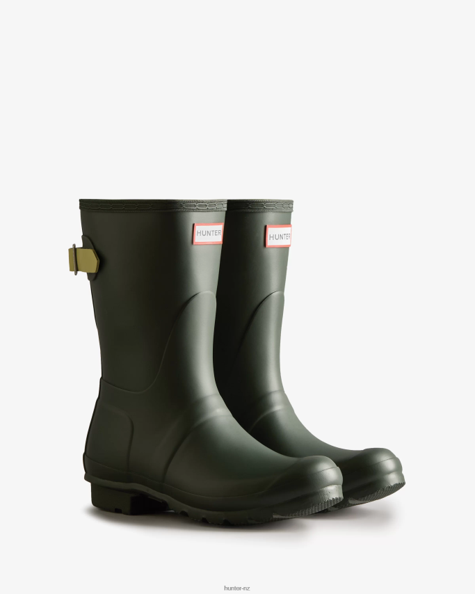JP0D4D307 Short Back Adjustable Rain Boots Hunter Women