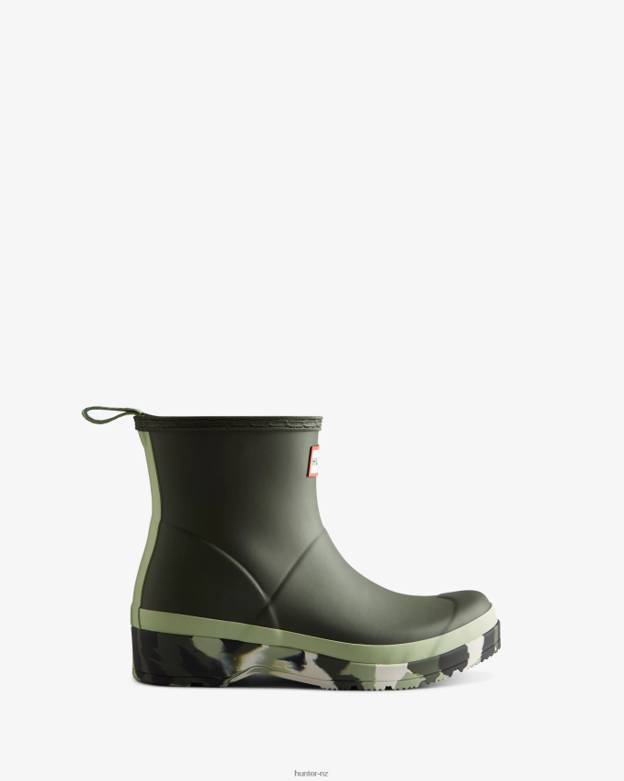 JP0D4D52 Play Short Colour Splash Sole Rain Boots Hunter Women