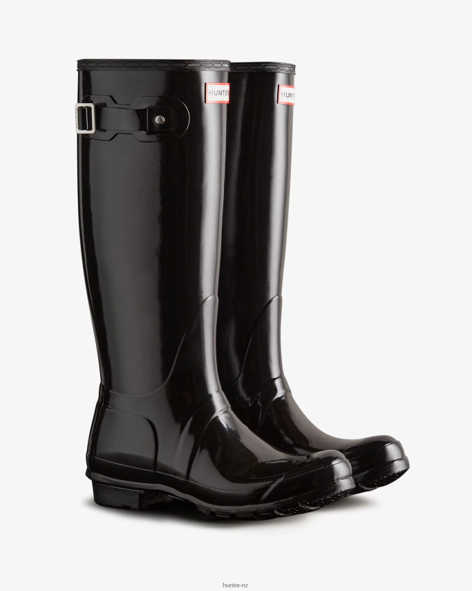 JP0D4D55 Original Tall Gloss Rain Boots Hunter Women