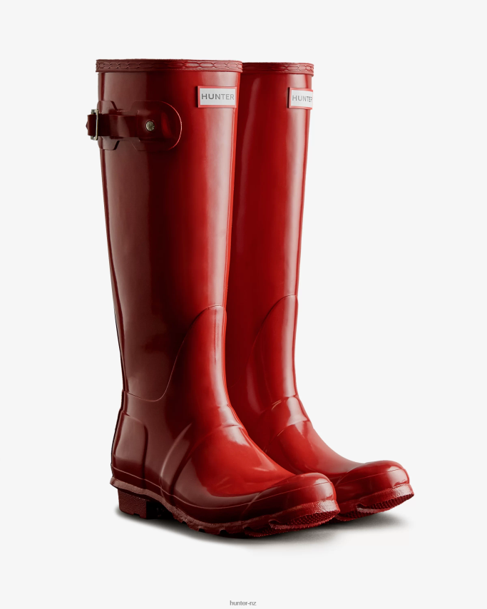 JP0D4D56 Original Tall Gloss Rain Boots Hunter Women