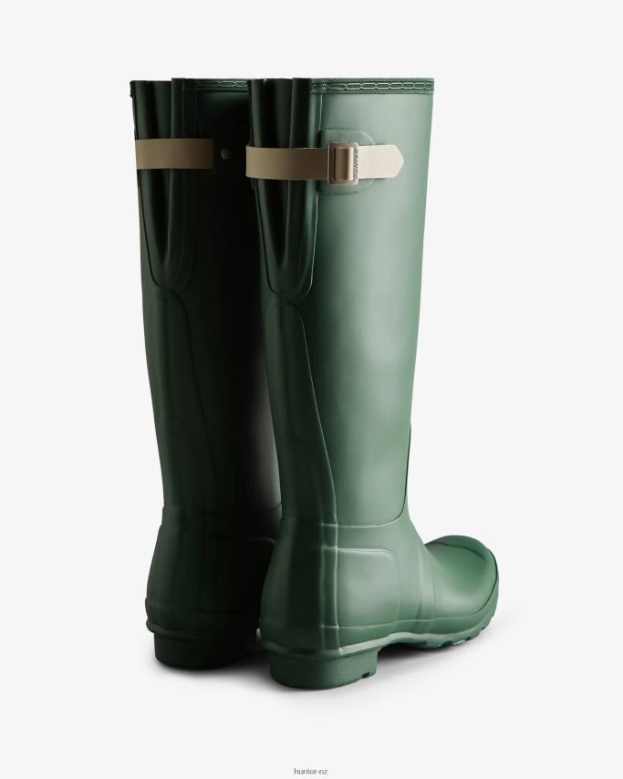 JP0D4D65 Tall Back Adjustable Rain Boots Hunter Women