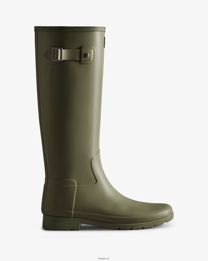 JP0D4D66 Refined Slim Fit Tall Rain Boots Hunter Women