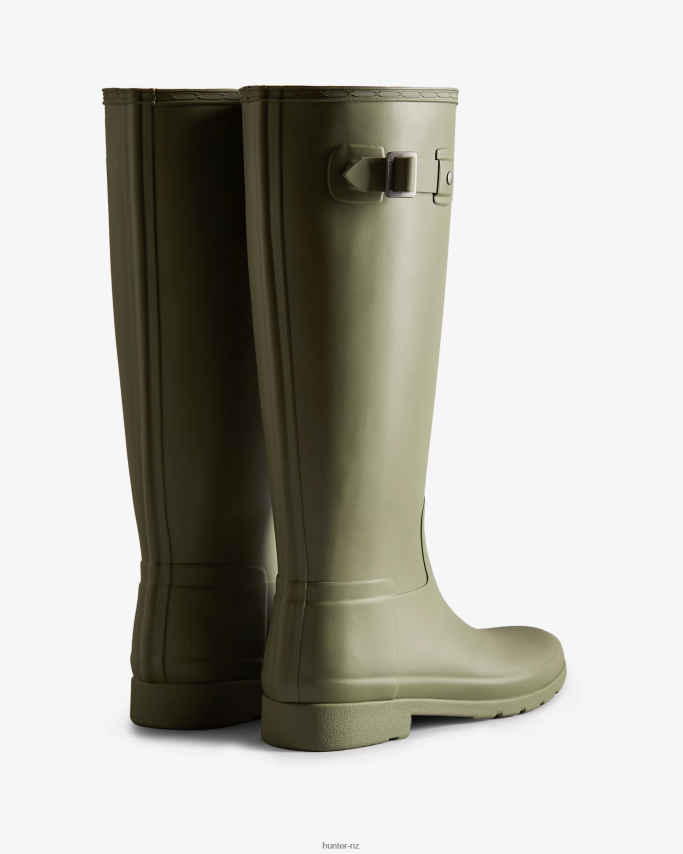 JP0D4D66 Refined Slim Fit Tall Rain Boots Hunter Women