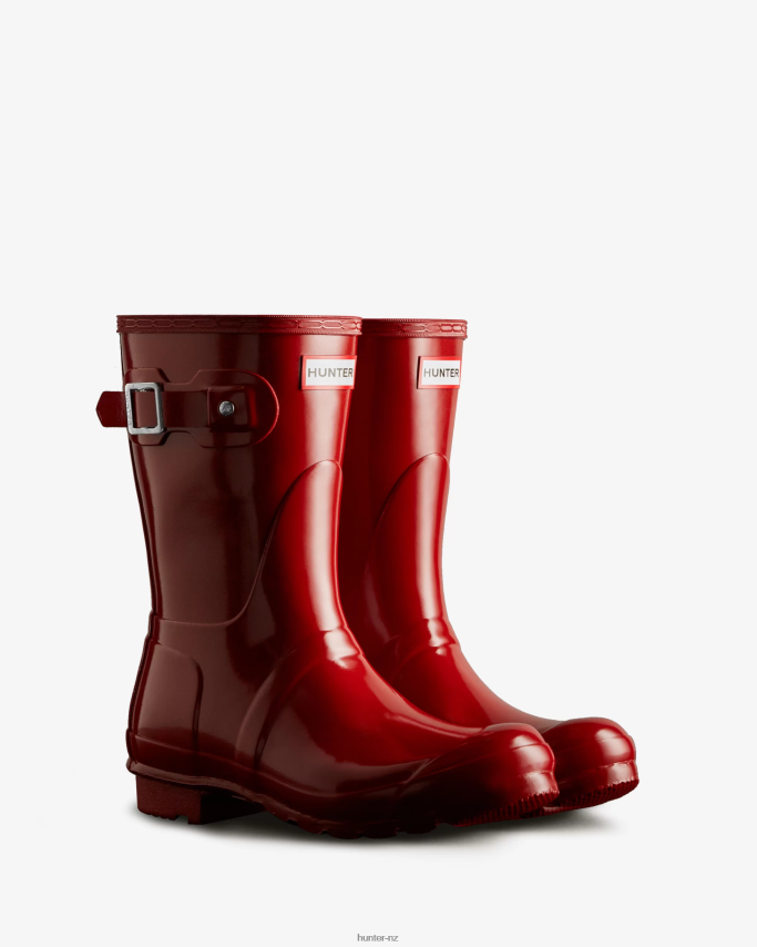 JP0D4D74 Original Short Gloss Rain Boots Hunter Women