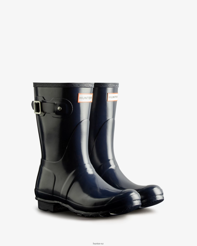 JP0D4D75 Original Short Gloss Rain Boots Hunter Women