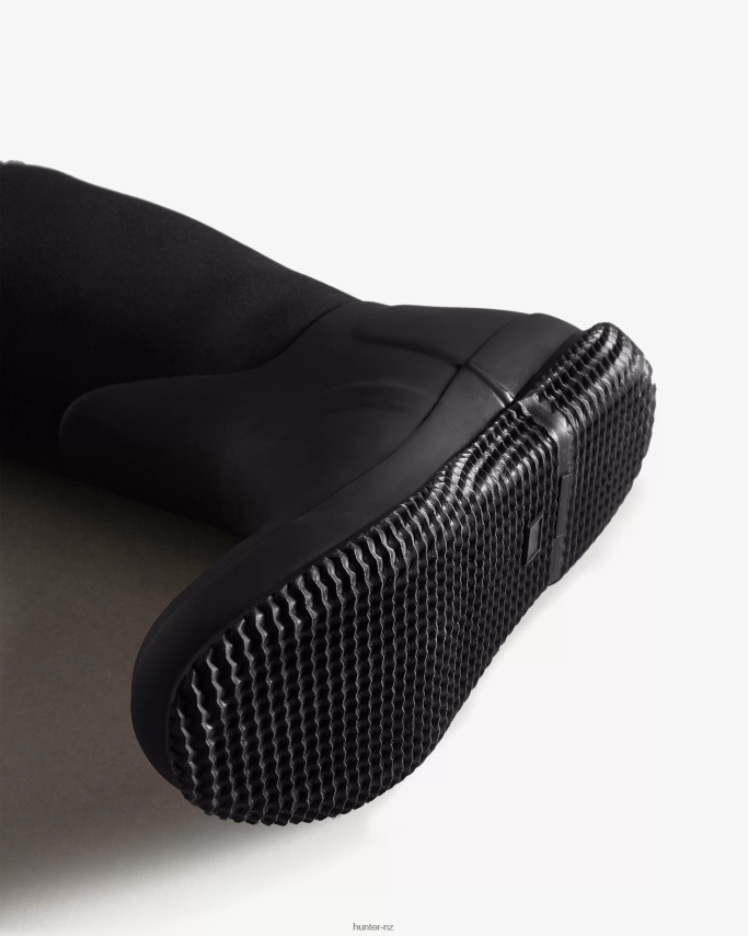 JP0D4D274 Insulated Roll Top Vegan Shearling Boots Hunter Women