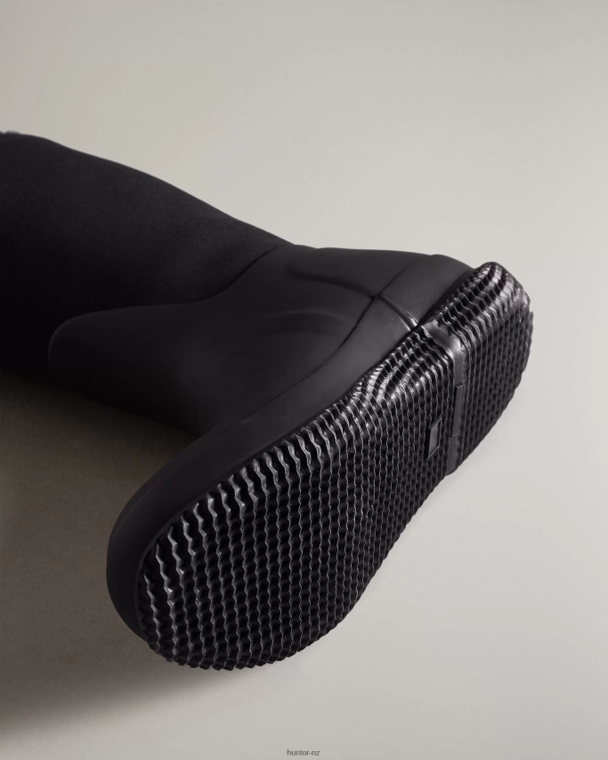 JP0D4D274 Insulated Roll Top Vegan Shearling Boots Hunter Women