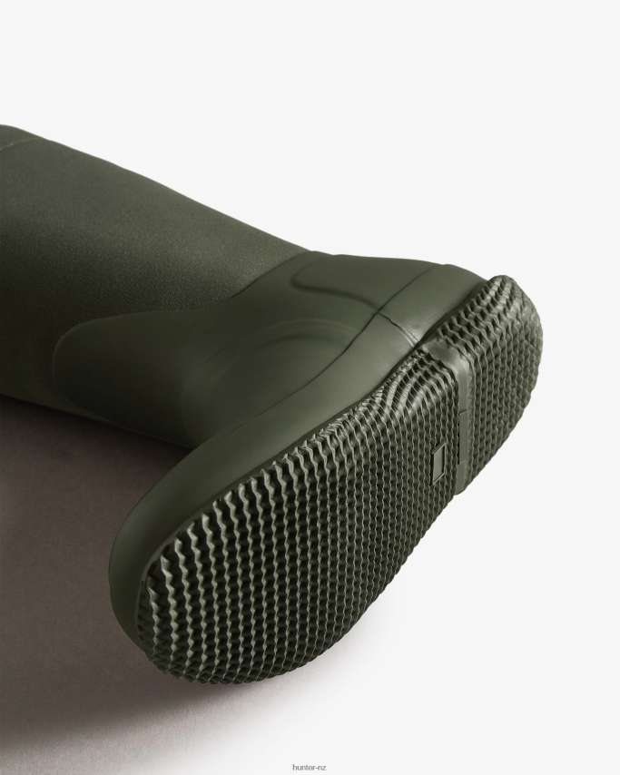 JP0D4D275 Insulated Roll Top Vegan Shearling Boots Hunter Women