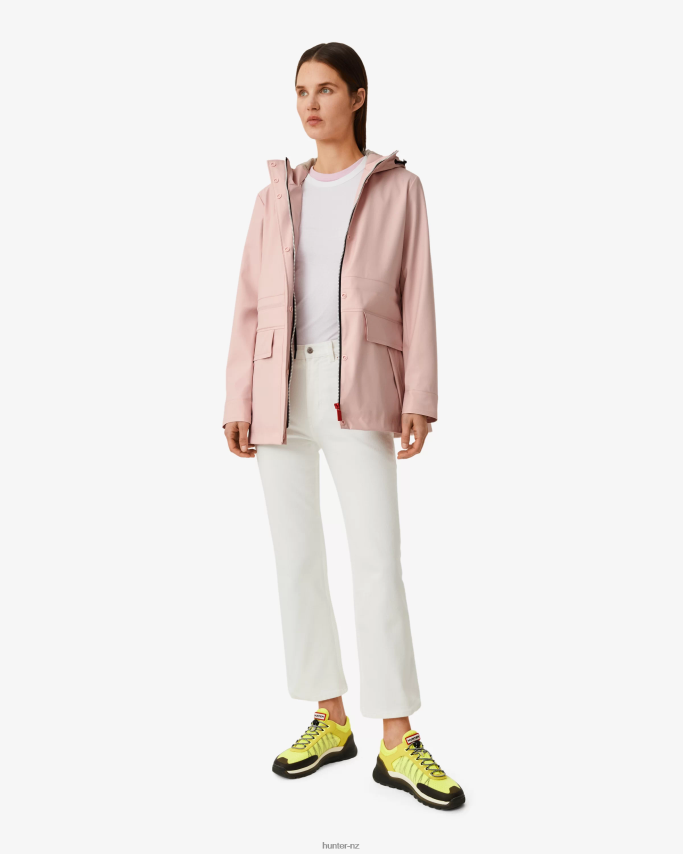 JP0D4D332 Lightweight Waterproof Rain Jacket Hunter Women