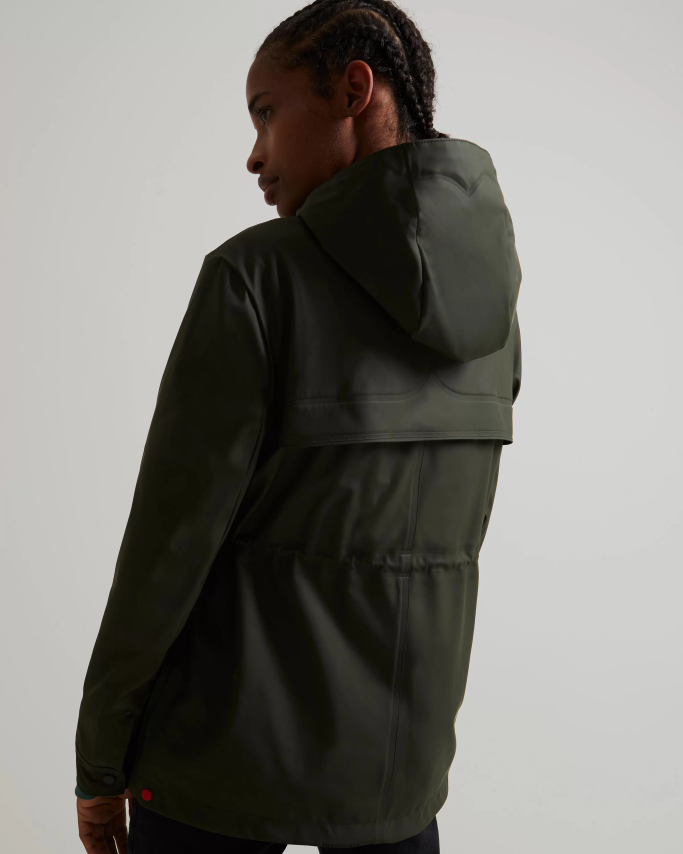 JP0D4D336 Lightweight Waterproof Jacket Hunter Women