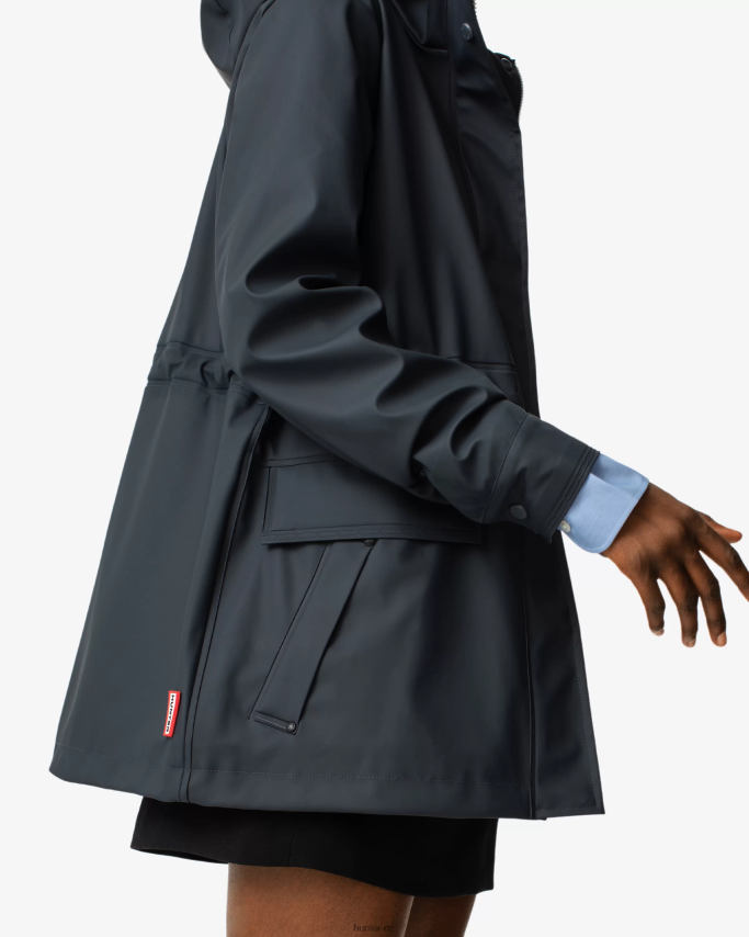 JP0D4D337 Lightweight Waterproof Rain Jacket Hunter Women