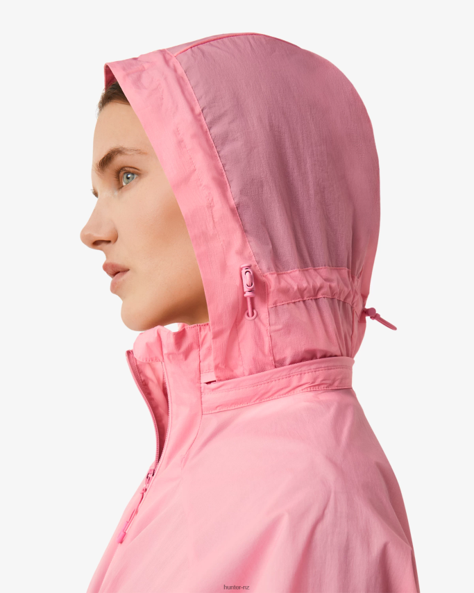 JP0D4D343 Travel Recycled Nylon Shell Jacket Hunter Women