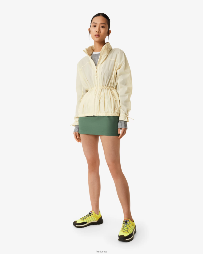 JP0D4D344 Travel Recycled Nylon Shell Jacket Hunter Women