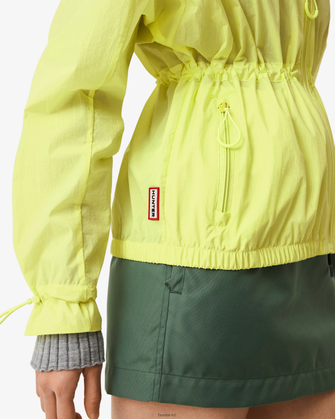 JP0D4D345 Travel Recycled Nylon Shell Jacket Hunter Women