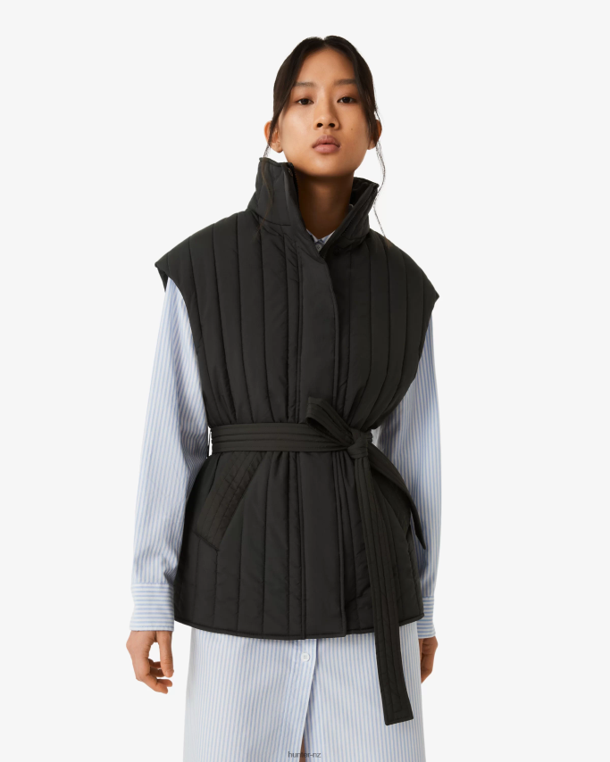 JP0D4D346 Explorer Recycled Nylon Quilted Vest Hunter Women