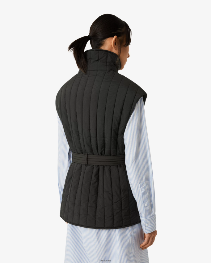 JP0D4D346 Explorer Recycled Nylon Quilted Vest Hunter Women