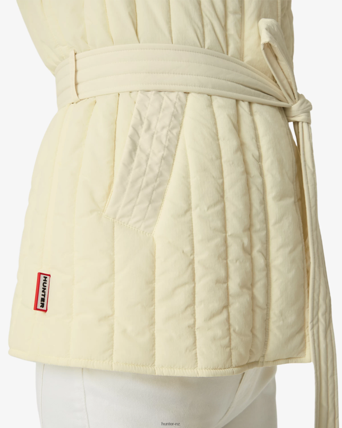 JP0D4D347 Explorer Recycled Nylon Quilted Vest Hunter Women