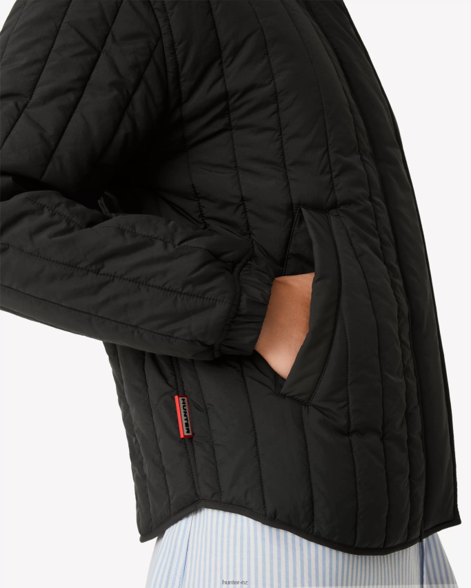 JP0D4D348 Explorer Recycled Nylon Quilted Jacket Hunter Women