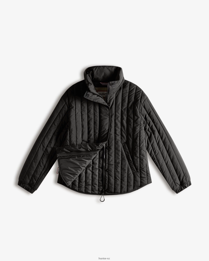 JP0D4D348 Explorer Recycled Nylon Quilted Jacket Hunter Women