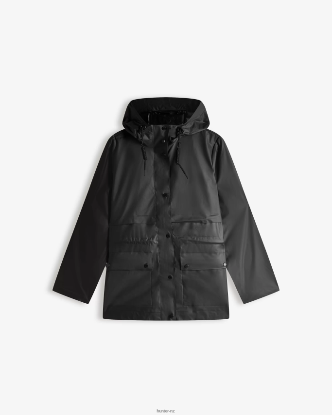 JP0D4D353 Play Transparent Vinyl Waterproof Jacket Hunter Women