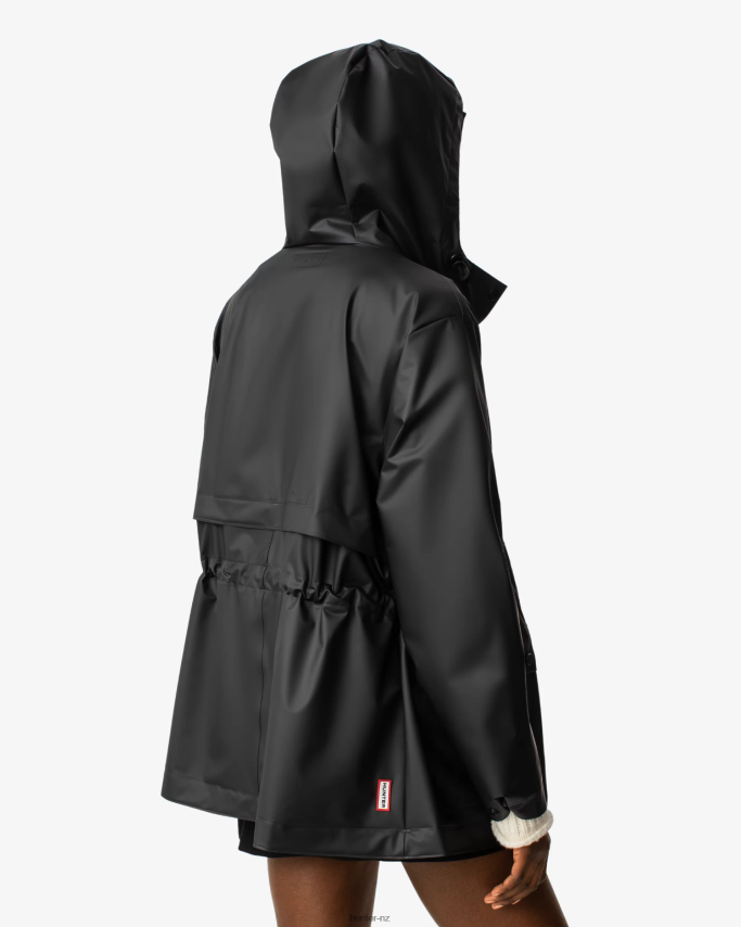 JP0D4D353 Play Transparent Vinyl Waterproof Jacket Hunter Women