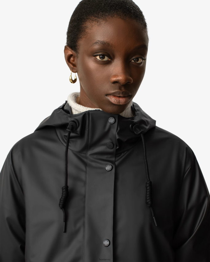 JP0D4D353 Play Transparent Vinyl Waterproof Jacket Hunter Women