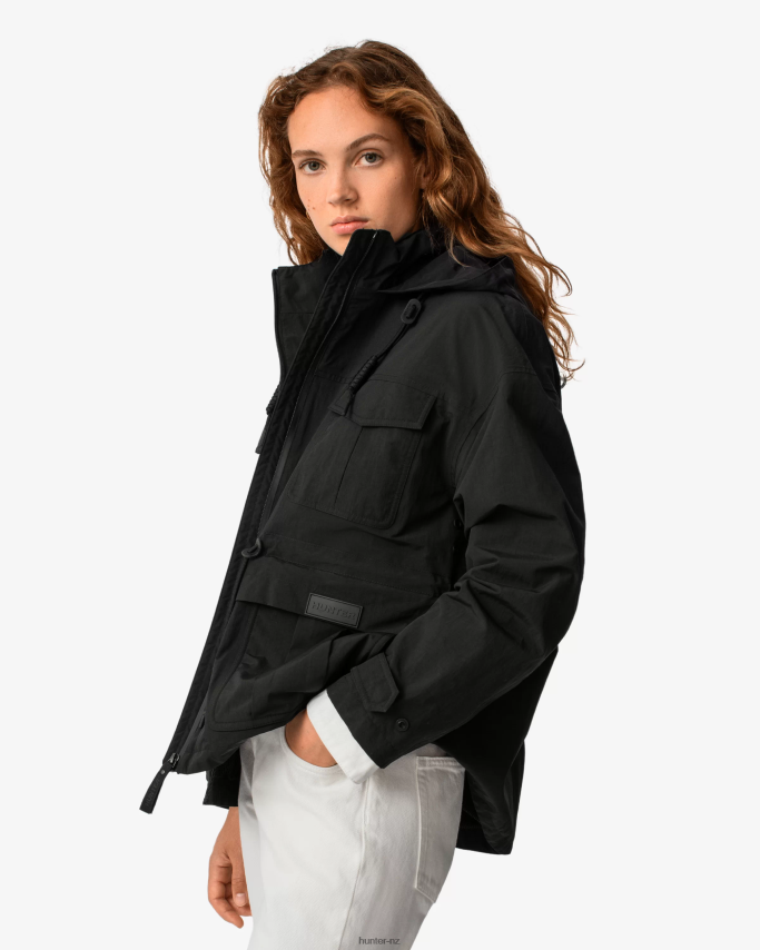 JP0D4D354 Explorer Recycled Nylon Jacket Hunter Women