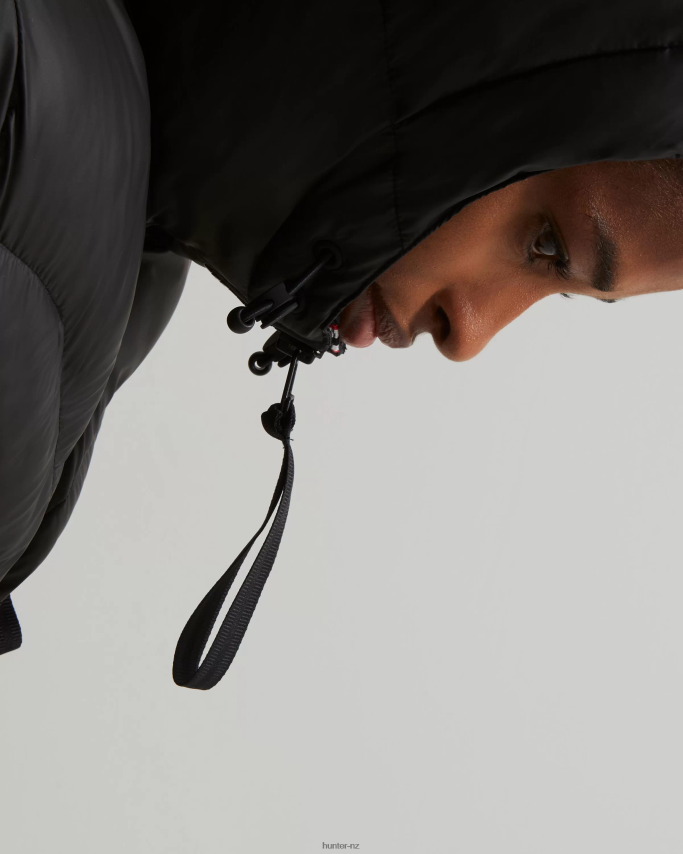 JP0D4D355 Insulated Rubberized Puffer Jacket Hunter Women