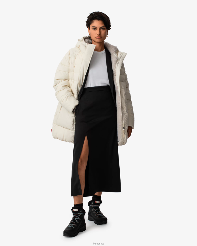 JP0D4D363 Intrepid Insulated Mid Puffer Jacket Hunter Women