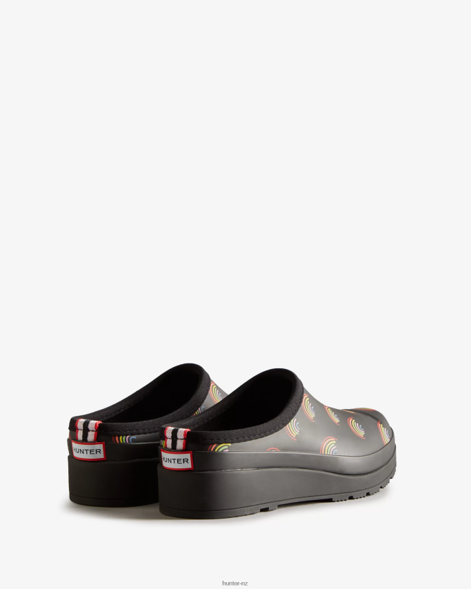 JP0D4D268 Play Mini Rainbow Clogs Hunter Women