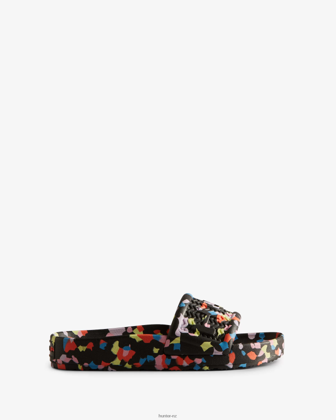 JP0D4D108 BLOOM Marble Slides Hunter Women