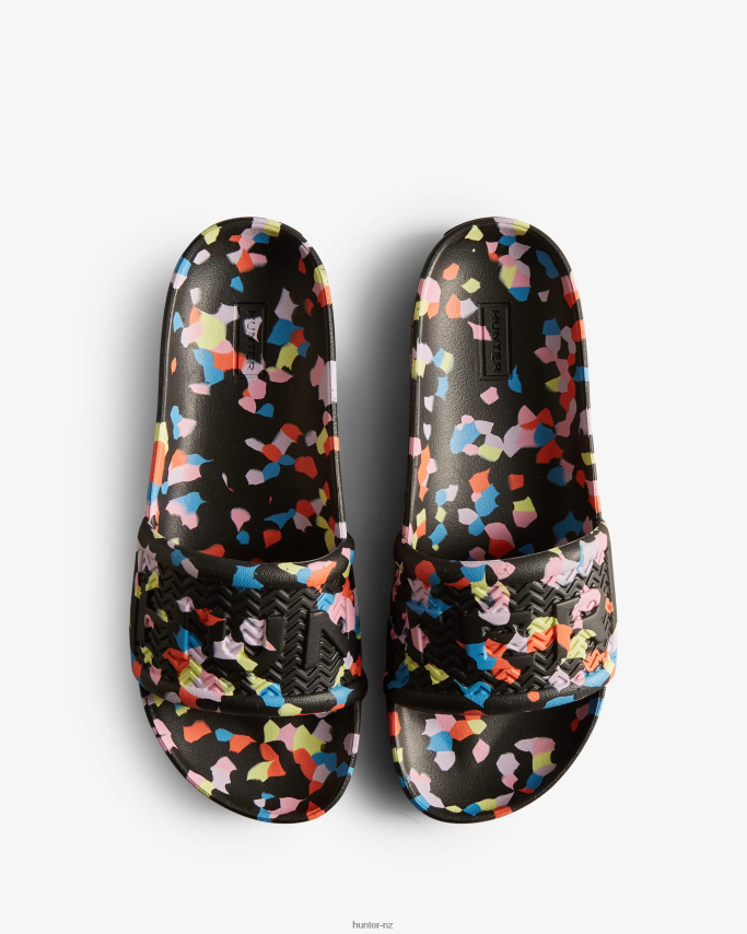 JP0D4D108 BLOOM Marble Slides Hunter Women