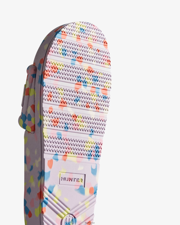 JP0D4D237 BLOOM Marble Slides Hunter Women