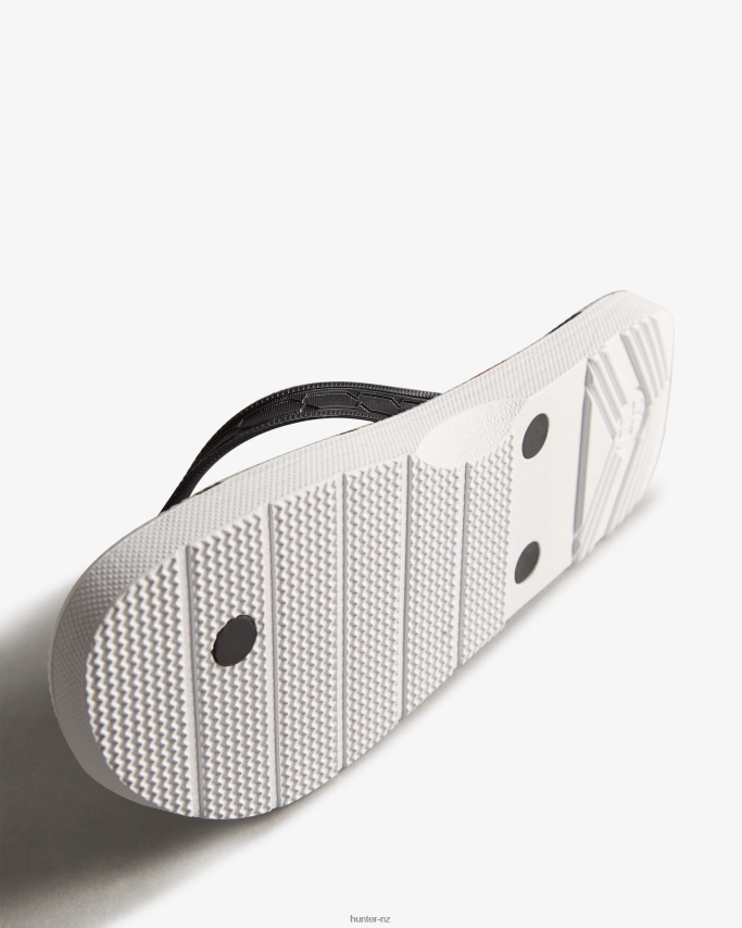 JP0D4D283 Exploded Logo Flip Flops Hunter Women