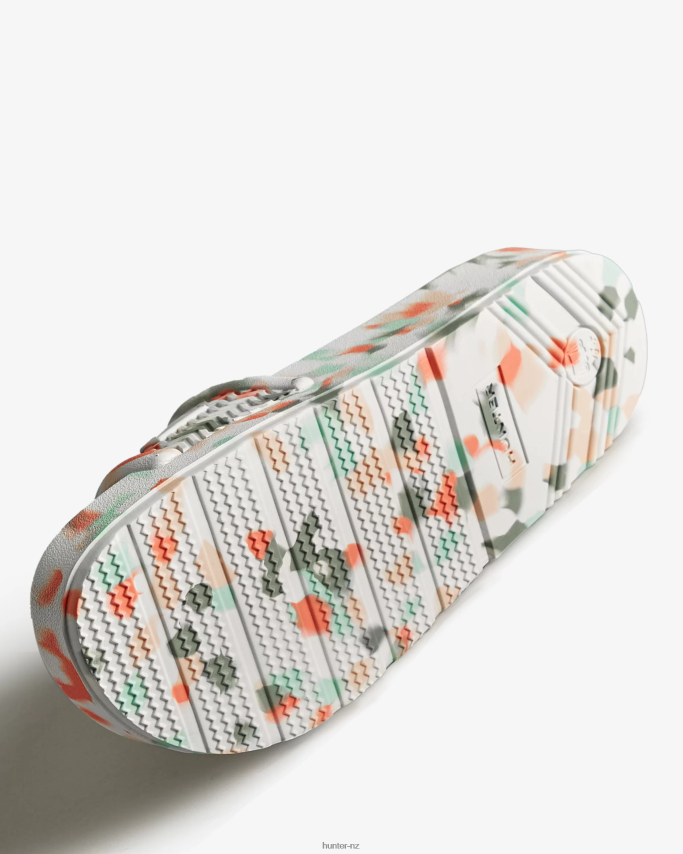 JP0D4D286 BLOOM Marble Slides Hunter Women